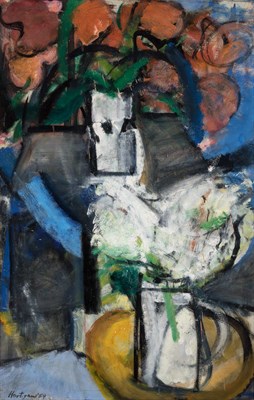 Lot 11 - Grace Hartigan American, 1922-2008 Flower...