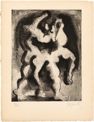 Lot 96 - Jacques Lipchitz (1891-1973) THESEUS AND THE...