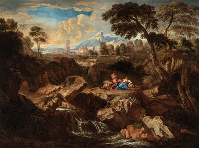 Lot 64 - School of Jean Francois Millet A Couple...