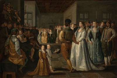 Lot 2 - Venetian School 16th Century A Ball in a...