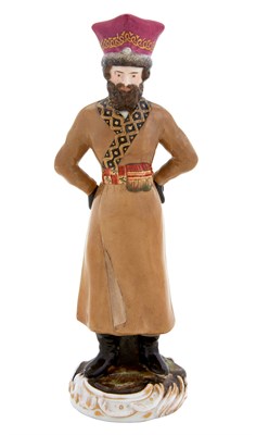 Lot 190 - Russian Porcelain Figure of a Coachman Gardner...