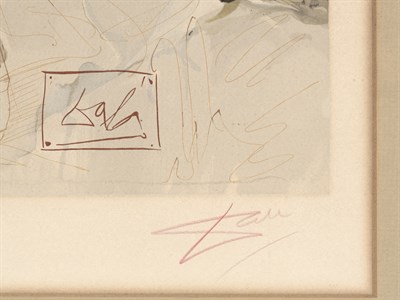 Lot 43 - Salvador Dalí (1904-1989) PURGATORY CANTO 25...