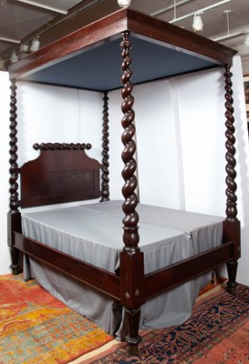Lot 443 - Empire Mahogany Four Poster Bed Circa 1840...