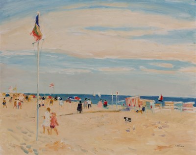 Lot 72 - Gaston Sebire French, 1920-2001 Le Matin au...