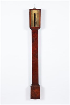 Lot 547 - Georgian Style Mahogany Stick Barometer Height...