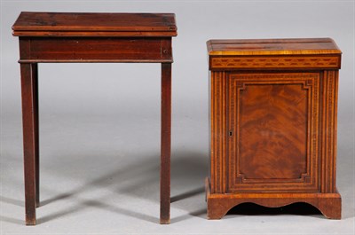 Lot 444 - George III Mahogany Small Gateleg Table;...