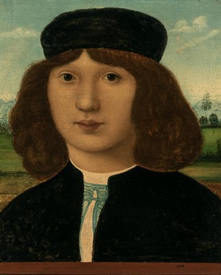 Lot 3 - Manner of Marco Basaiti Portrait of a Young...