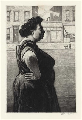 Lot 91 - Martin Lewis (1881-1962) BOSS OF THE BLOCK...