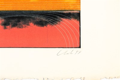 Lot 33 - Ed Clark (1926-2019) UNTITLED Color etching,...