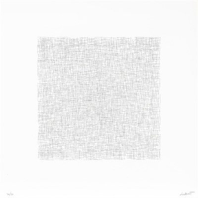 Lot 93 - Sol LeWitt (1928-2007) LINES OF ONE INCH IN...