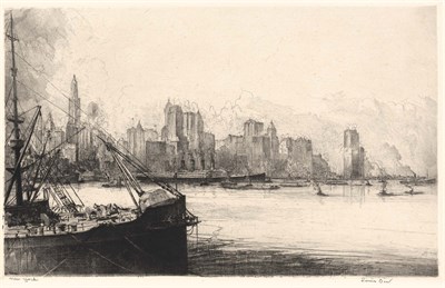 Lot 113 - Louis Orr (1876-1966) PORTS OF AMERICA...