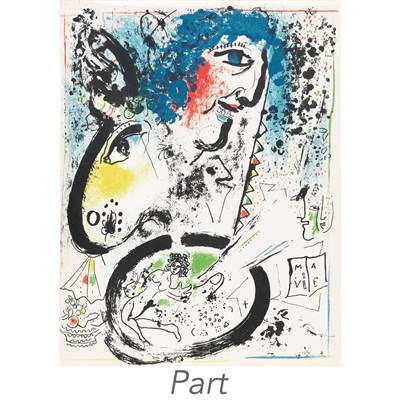 Lot 24 - Marc Chagall (1887-1985) CHAGALL LITHOGRAPHE I-...