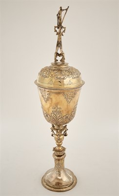 Lot 260 - James I Sterling Silver-Gilt Steeple Cup and...