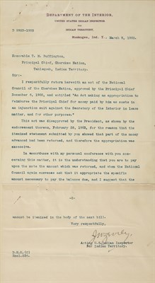Lot 189 - ROOSEVELT, THEODORE An interesting...