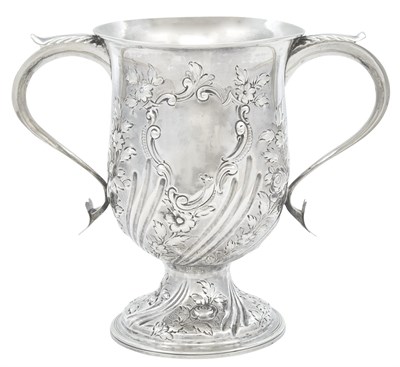 Lot 96 - George III Sterling Silver Two Handled Cup...