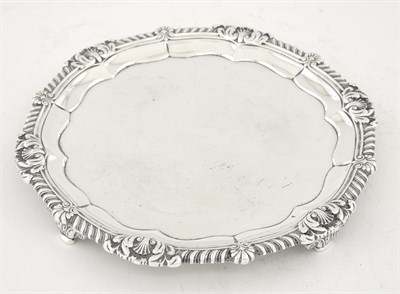 Lot 297 - George IV Sterling Silver Salver Philip...