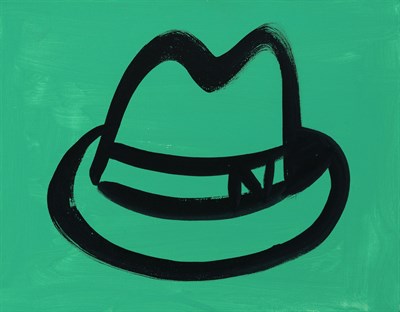 Lot 68 - Tom Slaughter American, b. 1955 Untitled (Hat),...