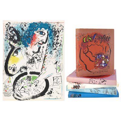 Lot 56 - Marc Chagall (1887-1985) CHAGALL LITHOGRAPHE I-...