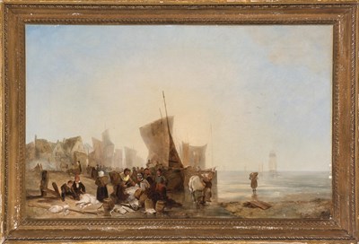 Lot 41 - Attributed to William Collins, R. A. British,...