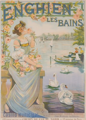 Lot 343 - Raymond Tournon (1870-1919) ENGHIEN LES BAINS...