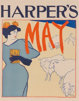 Lot 339 - Edward Penfield (1866-1925) HARPER'S OCTOBER;...