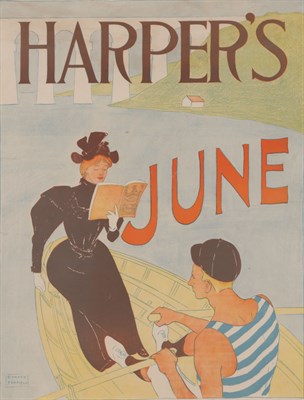 Lot 337 - Edward Penfield (1866-1925) HARPER'S JUNE...