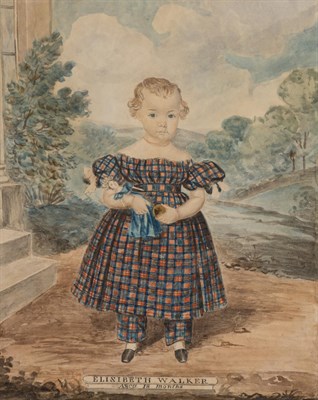 Lot 283 - English School 19th Century Portrait of...