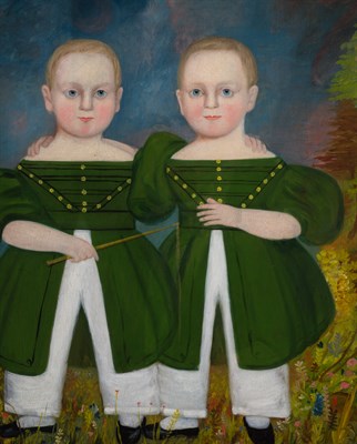 Lot 267 - American School 19th Century Portrait of the...