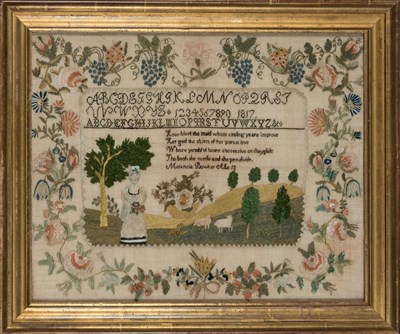 Lot 240 - Silk-Chenille, Metallic Thread and Paper on...