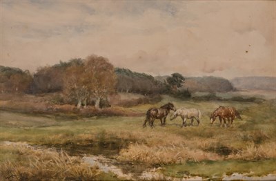 Lot 84 - Walter S. Stacey British, 1846-1929 The Marshy...