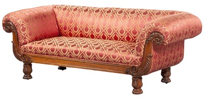 Lot 323 - George IV Rosewood Sofa by Gillows Second...