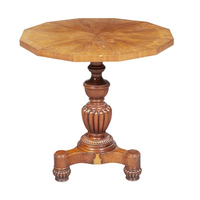 Lot 319 - William IV Style Walnut Occasional Table The...