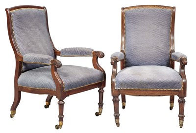 Lot 318 - Assembled Pair of William IV Rosewood and...