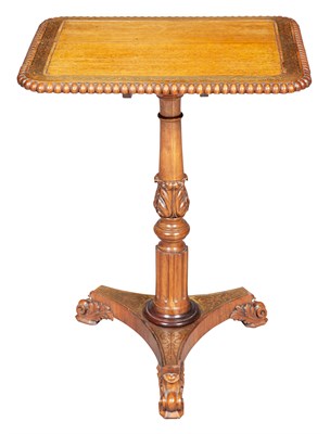 Lot 330 - George IV Brass-Inlaid Rosewood Occasional...