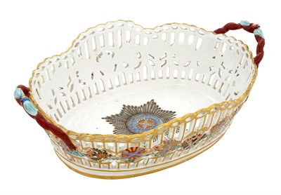 Lot 140 - Russian Porcelain Basket from the Order of St....