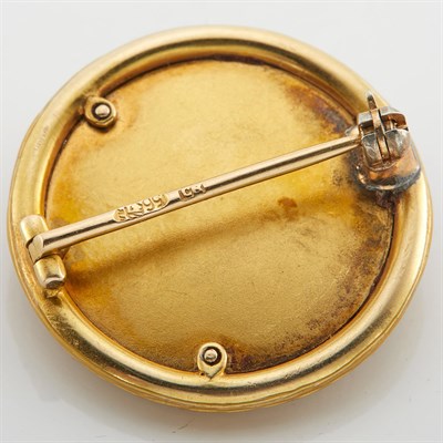 Lot 175 - Russian Gold and Guilloché Enamel Imperial...