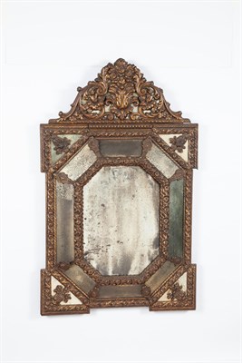 Lot 45 - Continental Baroque Style Giltwood Mirror...