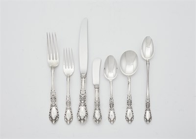 Lot 236 - Alvin Sterling Silver Prince Eugene Pattern...