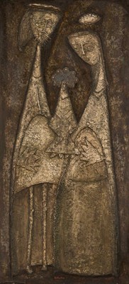 Lot 2028 - Angel Botello Puerto Rican, 1913-1986 Holy...