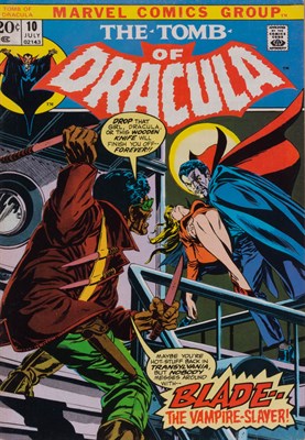 Lot 93 - [COMICS] Tomb of Dracula #10. 1972. Pictorial...