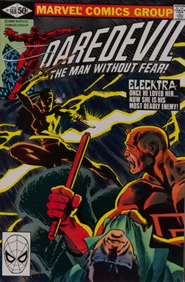 Lot 94 - [COMICS] Daredevil #168, 1981. Publisher's...
