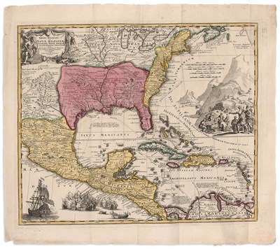 Lot 48 - HOMANN, JOHANN BAPTIST Regni Mexicani seu...