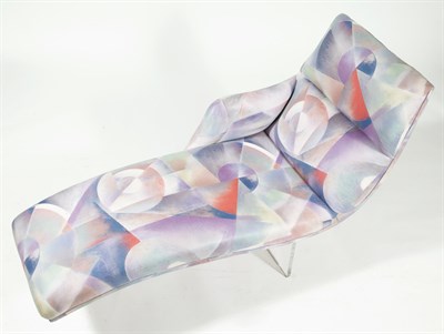 Lot 368 - Vladimir Kagan Upholstered Lucite Erica Lounge...