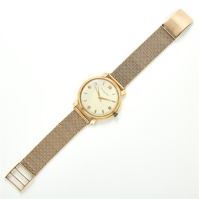 Lot 1759 - Rose Gold and Metal Wristwatch, International Watch Co.
