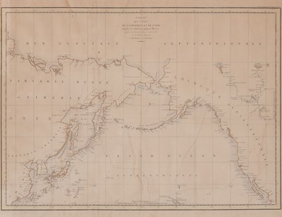 Lot 57 - [COMTE LA PEROUSE, JEAN FRANCOIS GALOUP] Carte...