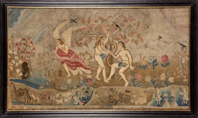 Lot 320 - English Garden of Eden Tent Stitched...