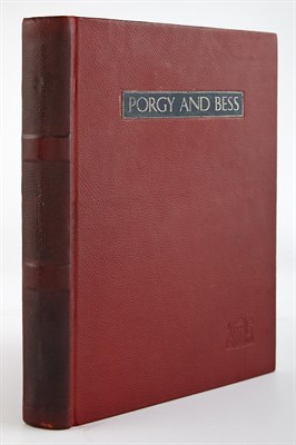 Lot 168 - GERSHWIN, GEORGE and HEYWARD, DUBOSE Porgy and...