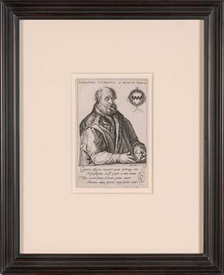 Lot 97 - Hendrik Goltzius (1558-1617) JOHANNES ZURENUS...