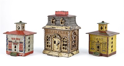 Lot 50 - Group of Three Architectural Cast Iron Still...