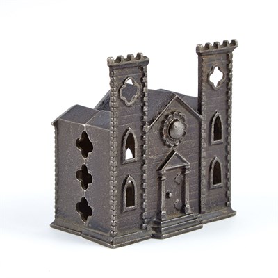 Lot 49 - Small Gothic Church Still Bank Small church...